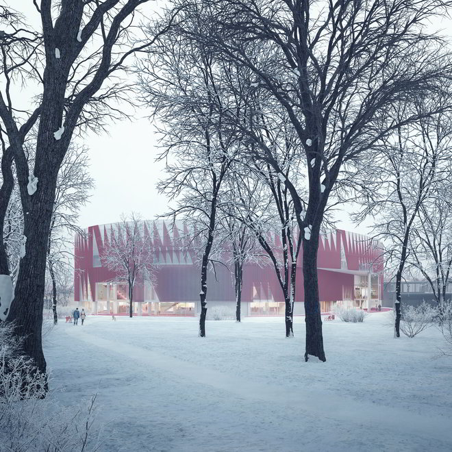 Mehrzweckhalle Jihlava von Chybik+Kristof