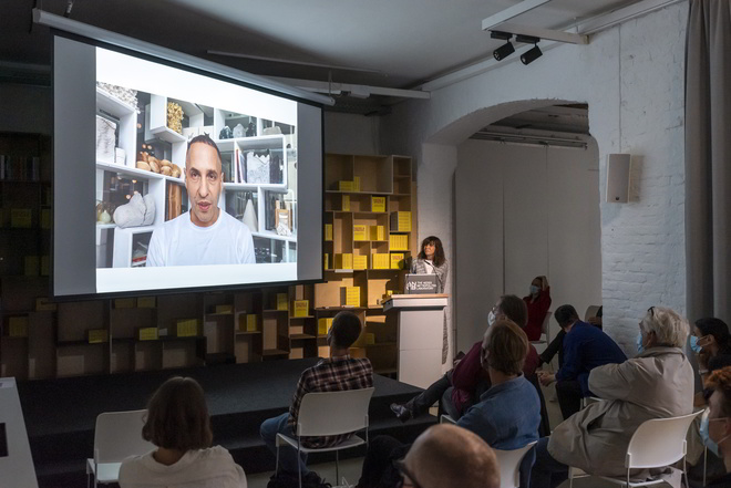 Omer Arbel und Kristin Freireiss Ausstellung Aedes Eröffnung