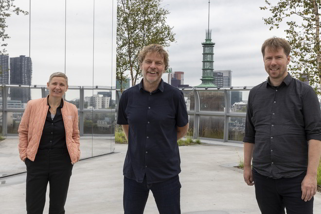 Fokke Moerel, Winy Maas und Arjen Ketting: ArchitektInnen von MVRDV 