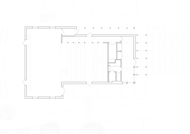 David Brownlow Theatre ground floor plan