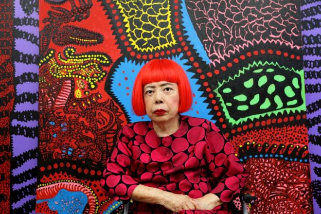 Yayoi Kusama Potrait