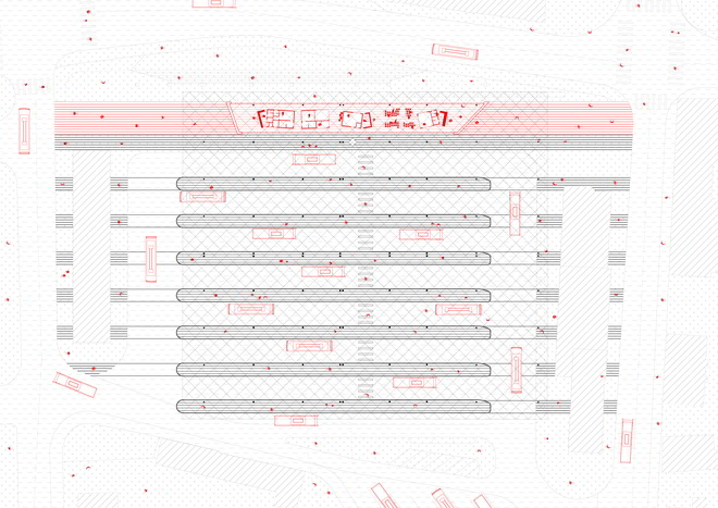 Chybik Kristof bus terminal zvonarka plan