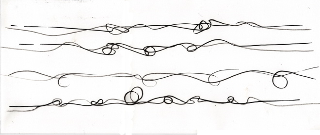 Esther Rolinson sketch Flowing Line