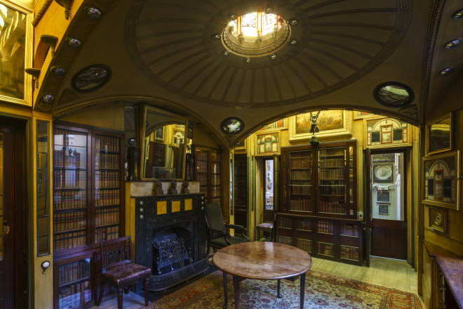 breakfast-room in Sir John Soane's Museum