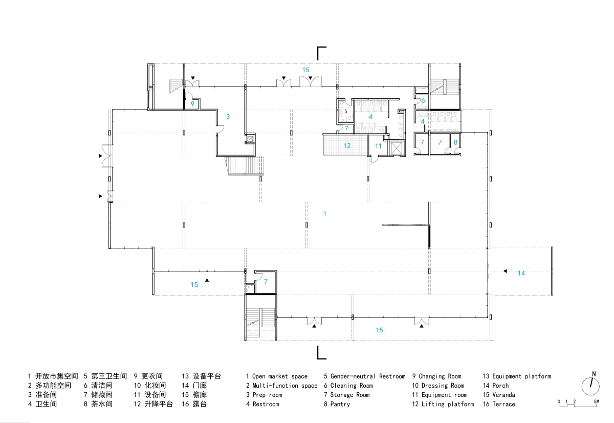 Xitang Naera Art Gallery by Scenic Architecture Office, Ground Floor