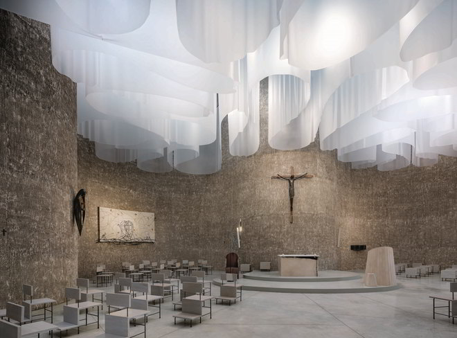 Santa Maria Goretti Church by Mario Cucinella Architects 