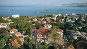 Ausblick von Tas Mektep aus über das Marmarameer vor Istanbul